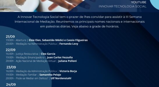 III Semana internacional da mediação