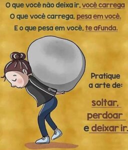 Liberte se desse peso!