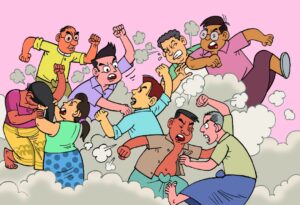 Como é o seu relacionamento com seus vizinhos?