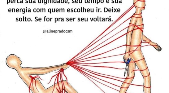 Deixe ir o que não era para ficar